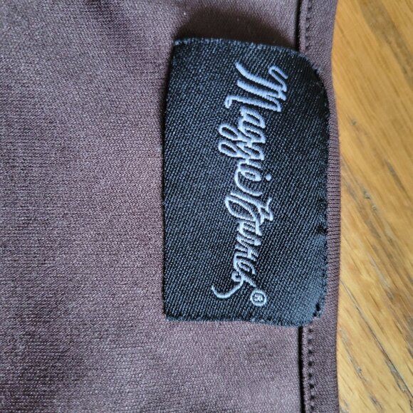 Maggie Barnes Womens Sleeveless Brown Tank Top Plus Size 2x - Picture 3 of 3